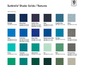 2023/2024 Sunbrella® Shade Fabrics 遮阳面料系列
